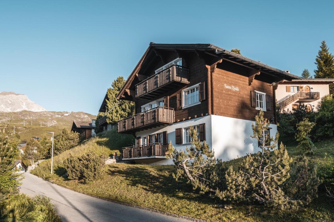 Chalet Sunna Höckli - Pistennah und Ruhig mit Panoramablick Arosa Bagian luar foto