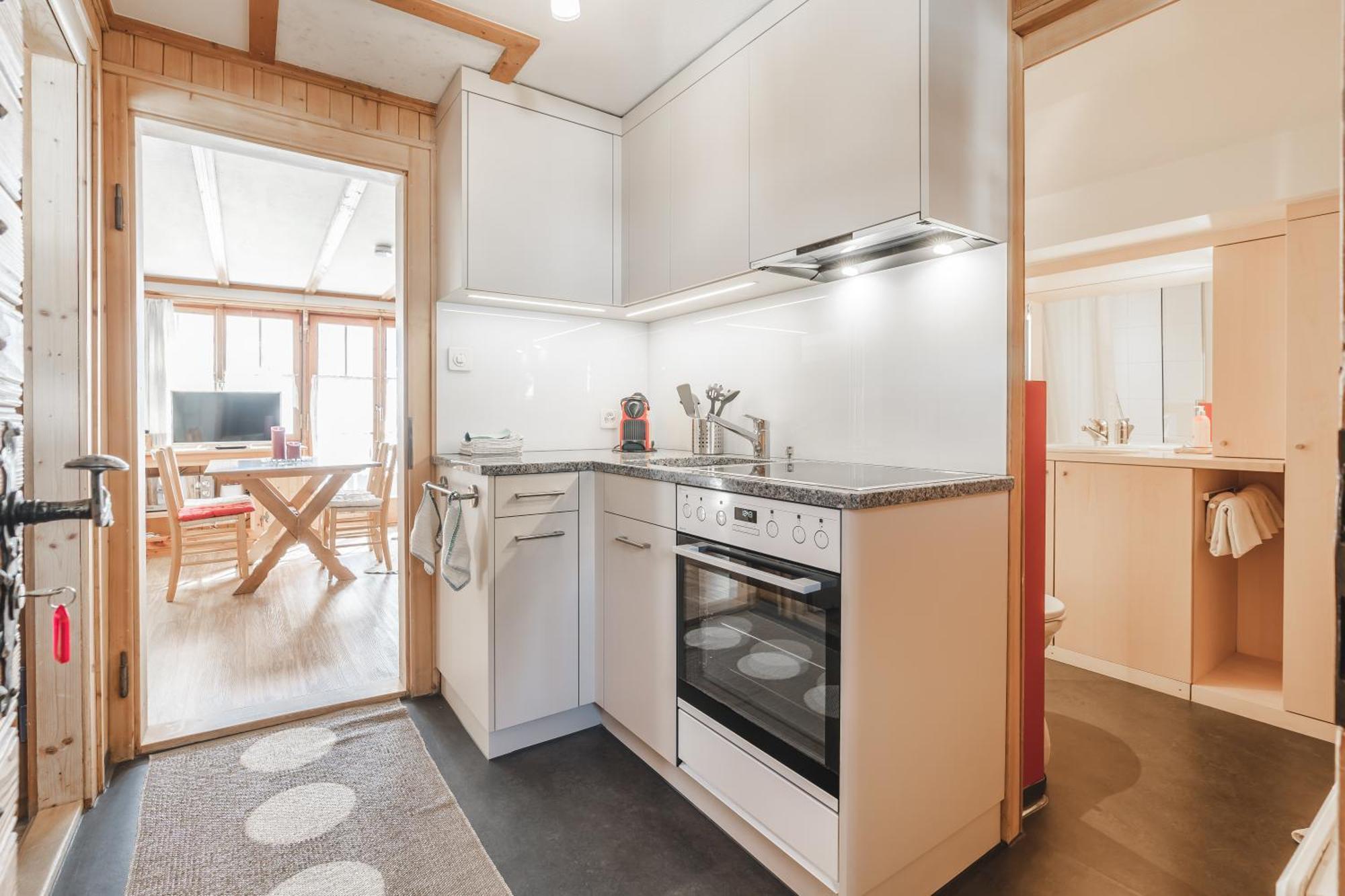 Chalet Sunna Höckli - Pistennah und Ruhig mit Panoramablick Arosa Ruang foto
